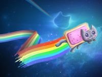 pic for Space Rainbow Cat 